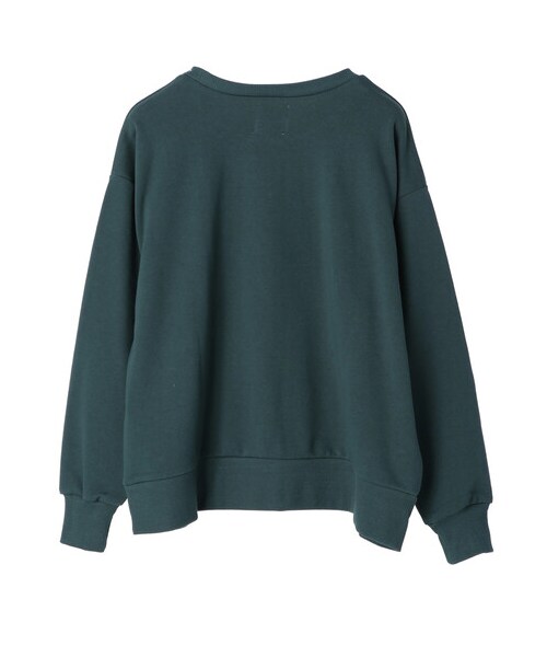 Green　Parks（グリーンパークス）の「SESAME STREET プリントスウェット（トップス・アイボリー/チャコールグレー/グリーン・F）」の11枚目の写真