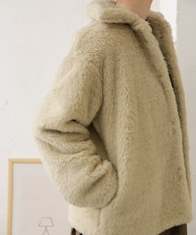 AURALEE（オーラリー）の「AURALEE SHETLAND WOOL BOA BIG