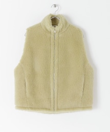 AURALEE（オーラリー）の「AURALEE SHETLANDWOOL BOA ZIP VEST（その他・レディース）」