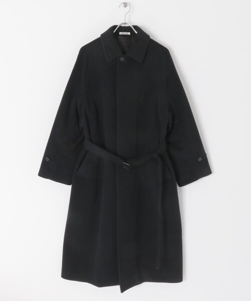 AURALEE(オーラリー)の「AURALEE CASHMERE WMOSSER SOUTIEN COLLAR COAT(その他・レディース・BLACK・1)」の20枚目の写真