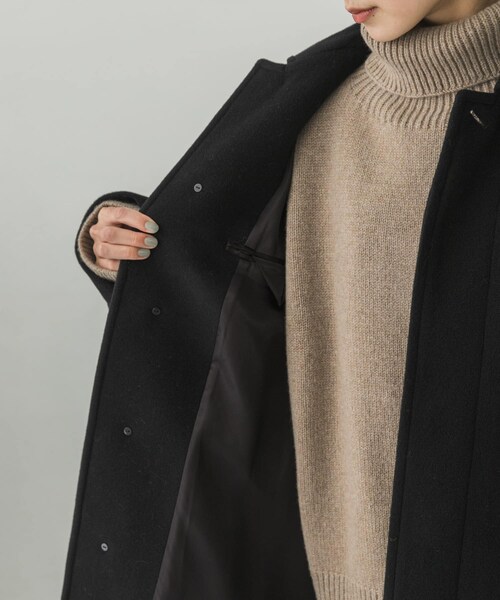 AURALEE(オーラリー)の「AURALEE CASHMERE WMOSSER SOUTIEN COLLAR COAT(その他・レディース・BLACK・1)」の17枚目の写真
