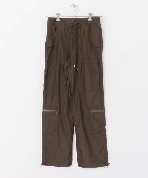 AURALEE(オーラリー)の「AURALEE HIGH COUNT LIGHT NYLON PANTS(その他・レディース・DARKBROWN・1)」の2枚目の写真