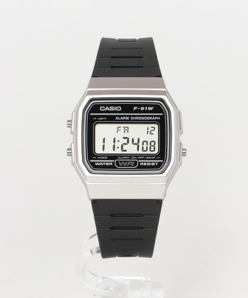 CASIO(カシオ)の「CASIO F-91WM(その他・メンズ・OLIVE/BLK/SILVER/BLK・FREE)」の4枚目の写真