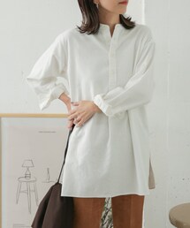 URBAN RESEARCH DOORS（アーバンリサーチドアーズ）の「微起毛チュニックシャツ（その他・レディース）」