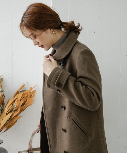 URBAN RESEARCH DOORS(アーバンリサーチドアーズ)の「ショールカラー2WAYロングコート()」 - WEAR