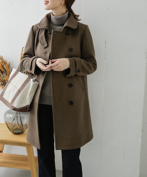URBAN RESEARCH DOORS(アーバンリサーチドアーズ)の「ショールカラー2WAYロングコート()」 - WEAR