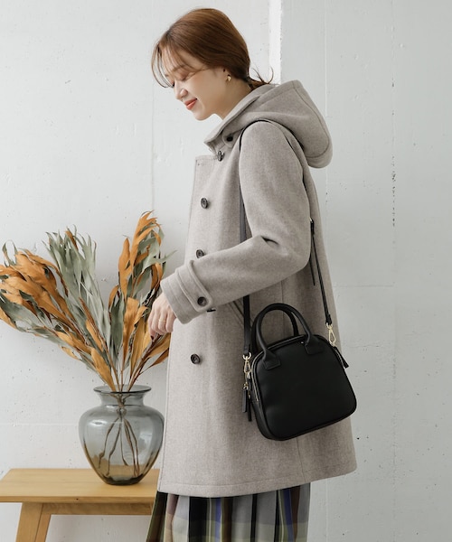 URBAN RESEARCH DOORS(アーバンリサーチドアーズ)の「ショールカラー2WAYロングコート()」 - WEAR