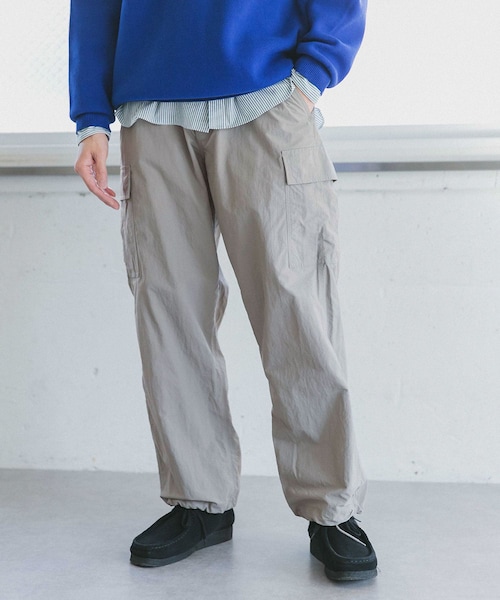 URBAN RESEARCH DOORS（アーバンリサーチドアーズ）の「リップストップミリタリートラウザー（その他・メンズ・Gray/D.Navy・38/40）」の14枚目の写真
