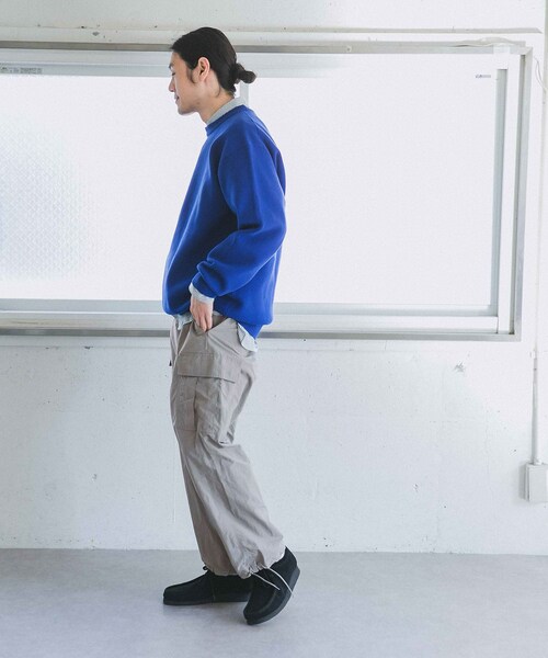 URBAN RESEARCH DOORS（アーバンリサーチドアーズ）の「リップストップミリタリートラウザー（その他・メンズ・Gray/D.Navy・38/40）」の16枚目の写真