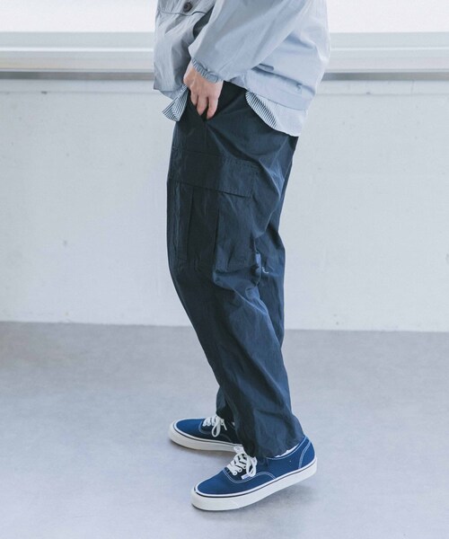 URBAN RESEARCH DOORS（アーバンリサーチドアーズ）の「リップストップミリタリートラウザー（その他・メンズ・Gray/D.Navy・38/40）」の20枚目の写真
