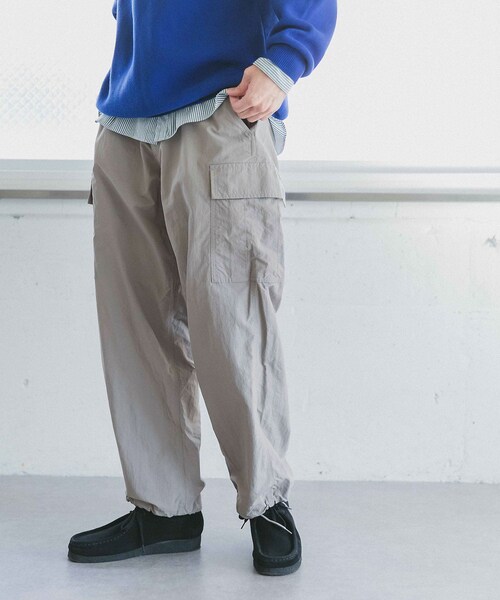 URBAN RESEARCH DOORS（アーバンリサーチドアーズ）の「リップストップミリタリートラウザー（その他・メンズ・Gray/D.Navy・38/40）」の13枚目の写真