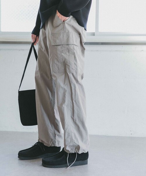 URBAN RESEARCH DOORS（アーバンリサーチドアーズ）の「リップストップミリタリートラウザー（その他・メンズ・Gray/D.Navy・38/40）」の9枚目の写真