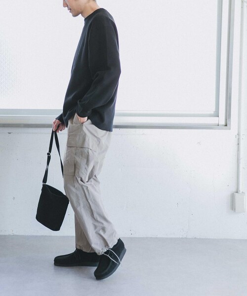 URBAN RESEARCH DOORS（アーバンリサーチドアーズ）の「リップストップミリタリートラウザー（その他・メンズ・Gray/D.Navy・38/40）」の10枚目の写真