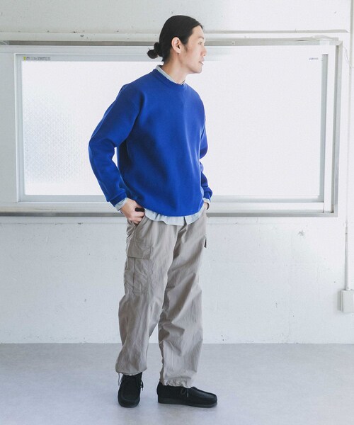 URBAN RESEARCH DOORS（アーバンリサーチドアーズ）の「リップストップミリタリートラウザー（その他・メンズ・Gray/D.Navy・38/40）」の18枚目の写真