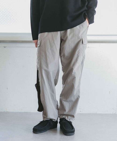 URBAN RESEARCH DOORS（アーバンリサーチドアーズ）の「リップストップミリタリートラウザー（その他・メンズ・Gray/D.Navy・38/40）」の6枚目の写真