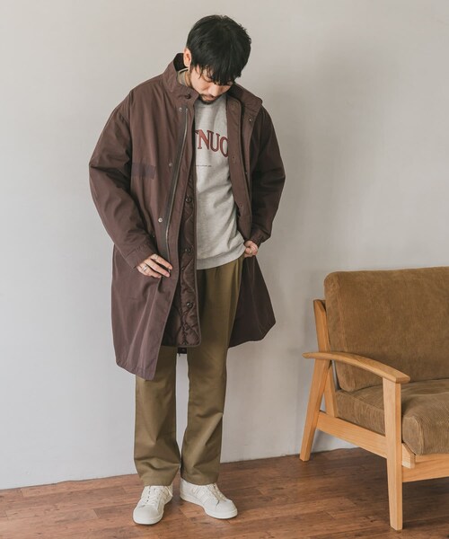 URBAN RESEARCH DOORS（アーバンリサーチドアーズ）の「裏起毛 EasyTuckTrouser（その他・メンズ・Wine/BeigeKhaki/Navy/Black・38/40）」の9枚目の写真