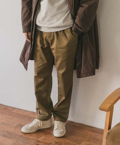 URBAN RESEARCH DOORS（アーバンリサーチドアーズ）の「裏起毛 EasyTuckTrouser（その他・メンズ・Wine/BeigeKhaki/Navy/Black・38/40）」の4枚目の写真