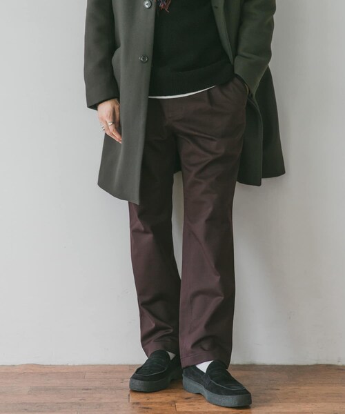 URBAN RESEARCH DOORS（アーバンリサーチドアーズ）の「裏起毛 EasyTuckTrouser（その他・メンズ・Wine/BeigeKhaki/Navy/Black・38/40）」の12枚目の写真