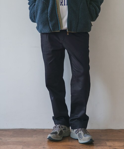 URBAN RESEARCH DOORS（アーバンリサーチドアーズ）の「裏起毛 EasyTuckTrouser（その他・メンズ・Wine/BeigeKhaki/Navy/Black・38/40）」の3枚目の写真