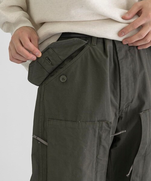 エンジニアードガーメンツ　air crew pants Ｓ　ブラック ENGINEERED GARMENTS〉2021秋冬ニューモデル “AIRCREW PANT