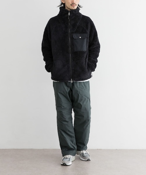 Cape HEIGHTS（ケープハイツ）の「Cape HEIGHTS RIVAS FLEECE JACKET（その他・メンズ・BLACK/MUSHROOM・XS/S/M）」の6枚目の写真