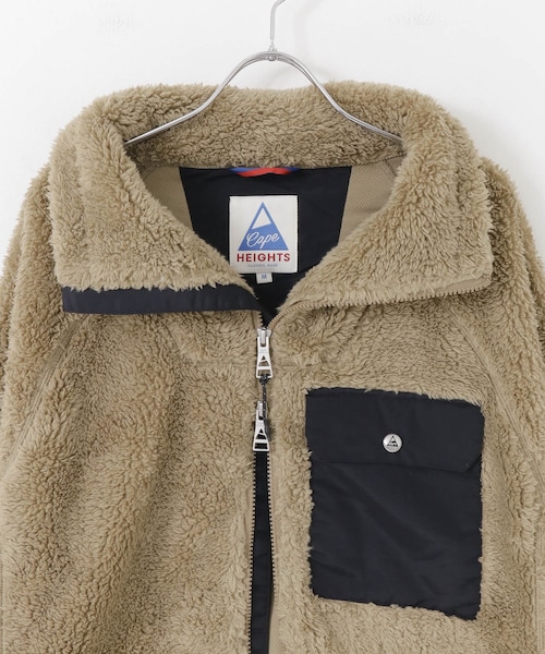 Cape HEIGHTS（ケープハイツ）の「Cape HEIGHTS RIVAS FLEECE JACKET（その他・メンズ・BLACK/MUSHROOM・XS/S/M）」の13枚目の写真