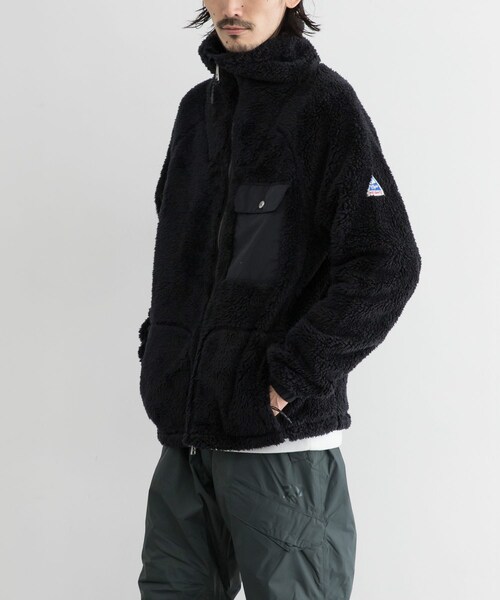 Cape HEIGHTS（ケープハイツ）の「Cape HEIGHTS RIVAS FLEECE JACKET（その他・メンズ・BLACK/MUSHROOM・XS/S/M）」の5枚目の写真