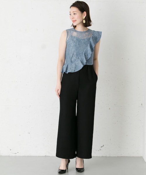 kaene（カエン）の「kaene アシメレースオールインワン∴（）」 - WEAR