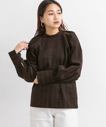 KBF（ケイビーエフ）の「パフスリーブコーデュロイブラウス（その他・レディース）」
