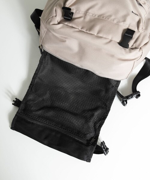 10mois（ディモワ）の「10mois BOBO &goメッシュハンモック付きリュック（その他・レディース・ベージュ/ブラック・-）」の5枚目の写真