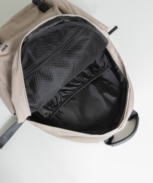 10mois（ディモワ）の「10mois BOBO &goメッシュハンモック付きリュック（その他・レディース・ベージュ/ブラック・-）」の3枚目の写真