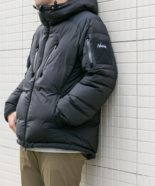 NANGA（ナンガ）の「MANUAL ALPHABET×NANGA M/A PCU DOWN JACKET II