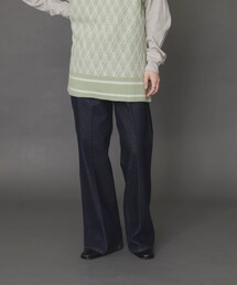 SENSE OF PLACE by URBAN RESEARCH | センタープレスフレアデニム(その他)