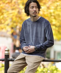 URBAN RESEARCH Sonny Label（アーバンリサーチサニーレーベル）の「カットコーデュロイレイヤードロングTシャツ/2Pset∴（その他・メンズ）」