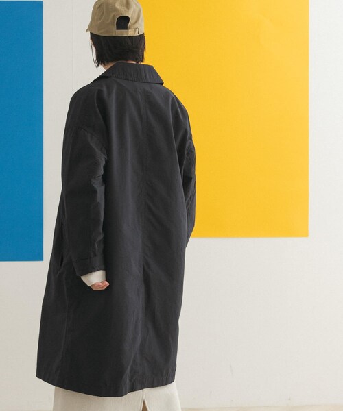 FORK&SPOON（フォークアンドスプーン）の「FORK&SPOON オーバーライトミドルコート（その他・レディース・DARK NAVY/ECRU/BEIGE・one）」の18枚目の写真