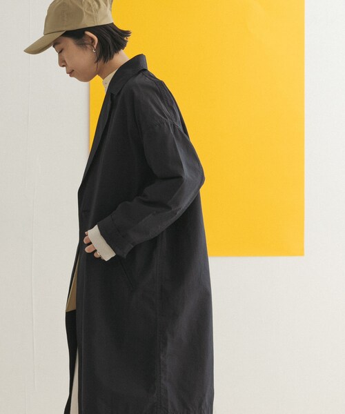 FORK&SPOON（フォークアンドスプーン）の「FORK&SPOON オーバーライトミドルコート（その他・レディース・DARK NAVY/ECRU/BEIGE・one）」の19枚目の写真