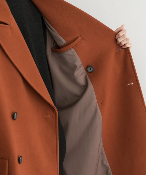 URBAN RESEARCH ID（アーバンリサーチ アイディー）の「URBAN RESEARCH iD ピークドダブルオーバーコート（その他・メンズ・BROWN/BLACK・M/L）」の11枚目の写真