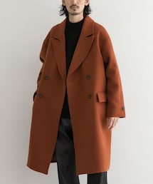 URBAN RESEARCH iD ピークドダブルオーバーコート