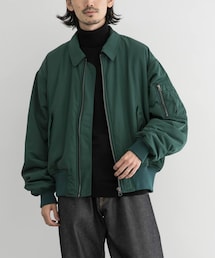 URBAN RESEARCH ID（アーバンリサーチ アイディー）の「URBAN RESEARCH iD ヘビーサテンブルゾン（その他・メンズ）」
