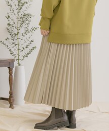 ITEMS URBANRESEARCH（アイテムズ アーバンリサーチ）の「ロングプリーツスカート（その他）」
