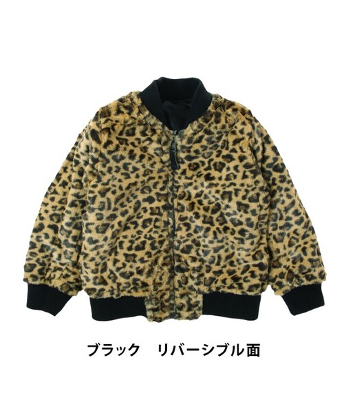 BREEZE（ブリーズ）の「リバーシブルMA-1JK（ジャケット/アウター・キッズ・ブラック/カーキ/レッド・80/90/95/100/110/120/130/140）」の10枚目の写真