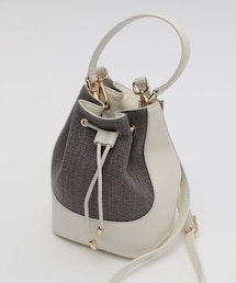 BARNYARDSTORM | フェイクレザーコンビ2WAYショルダー(バッグ)