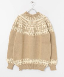 Guernsey Woollens（ガンジーウーレンズ）の「GUERNSEY WOOLLENS Icelandic Twotone Sweater（その他・メンズ）」