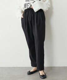 PUAL CE CIN | タックテーパードパンツ(その他パンツ)