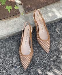 RIVE DROITE | 予約【FABIO RUSCONI】メッシュバックストラップパンプス(パンプス)