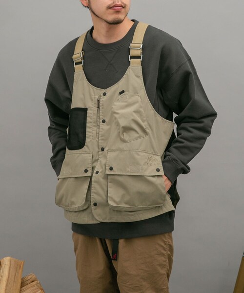 EKAL(エカル)の「【別注】NANGA×EKAL TAKIBIベスト(その他・メンズ・KHKGRY/BEG・M/L)」の18枚目の写真