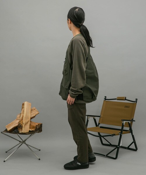 EKAL(エカル)の「【別注】NANGA×EKAL TAKIBIベスト(その他・メンズ・KHKGRY/BEG・M/L)」の13枚目の写真