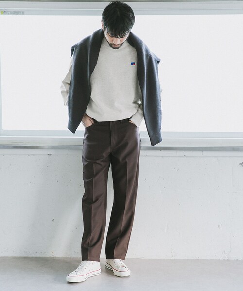 Russell Athletic（ラッセルアスレティック）の「【XLサイズWEB限定】RussellAthletic×DOORS 別注BookstoreSweat（その他・メンズ・Lime/White/Top Gray/Mango/Deep Navy・M/L/XL）」の19枚目の写真