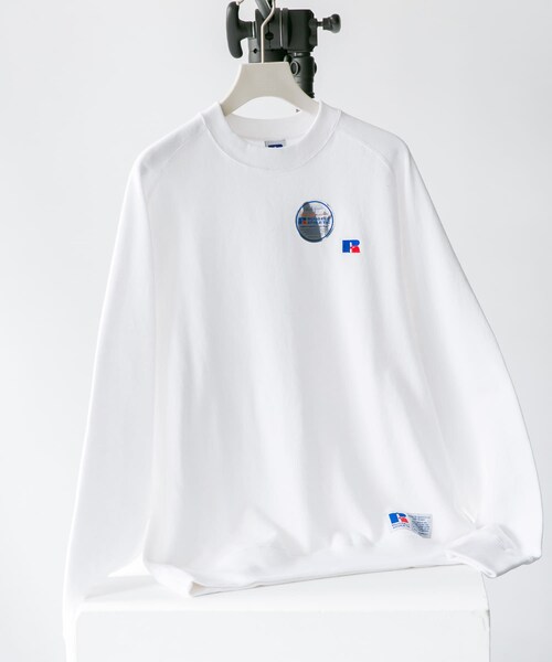 Russell Athletic（ラッセルアスレティック）の「【XLサイズWEB限定】RussellAthletic×DOORS 別注BookstoreSweat（その他・メンズ・Lime/White/Top Gray/Mango/Deep Navy・M/L/XL）」の6枚目の写真