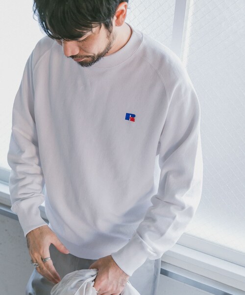 Russell Athletic（ラッセルアスレティック）の「【XLサイズWEB限定】RussellAthletic×DOORS 別注BookstoreSweat（その他・メンズ・Lime/White/Top Gray/Mango/Deep Navy・M/L/XL）」の9枚目の写真